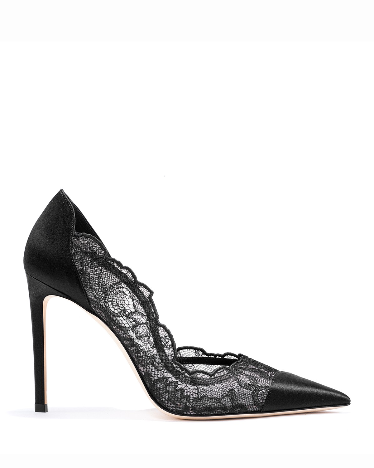 Women's Brigitte 100 Lace & Satin Pumps