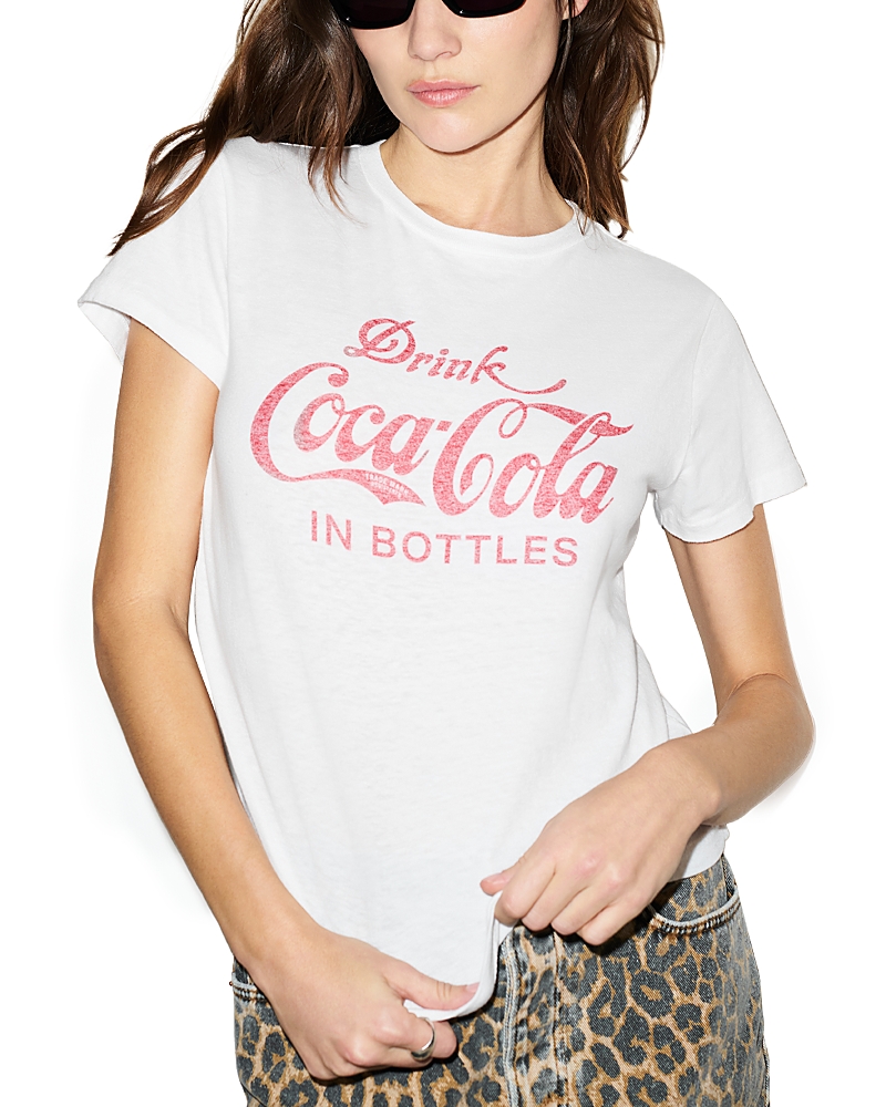 Re/Done Classic Coke In Bottles Graphic Tee
