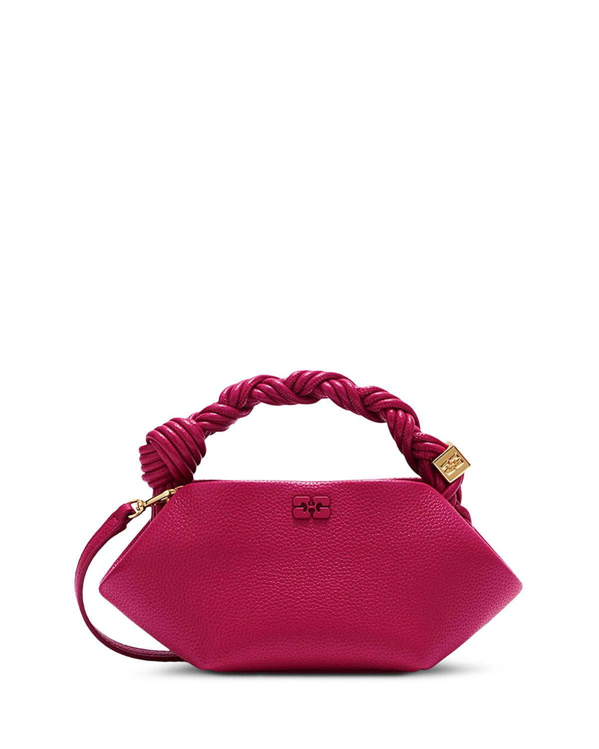 Ganni Bou Mini Grained Handbag
