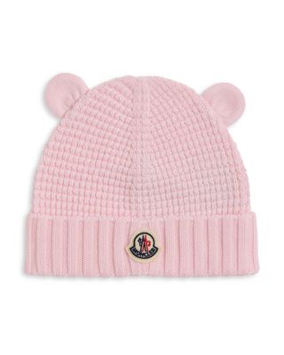 Unisex Teddy Bear Ears Wool Beanie Hat - Big Kid