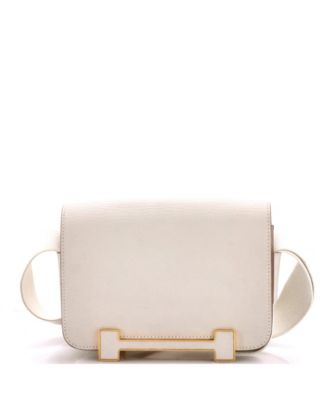 Pre-owned Pre-owned Hermes  Hermes Geta Bag Chevre Mysore In Gray