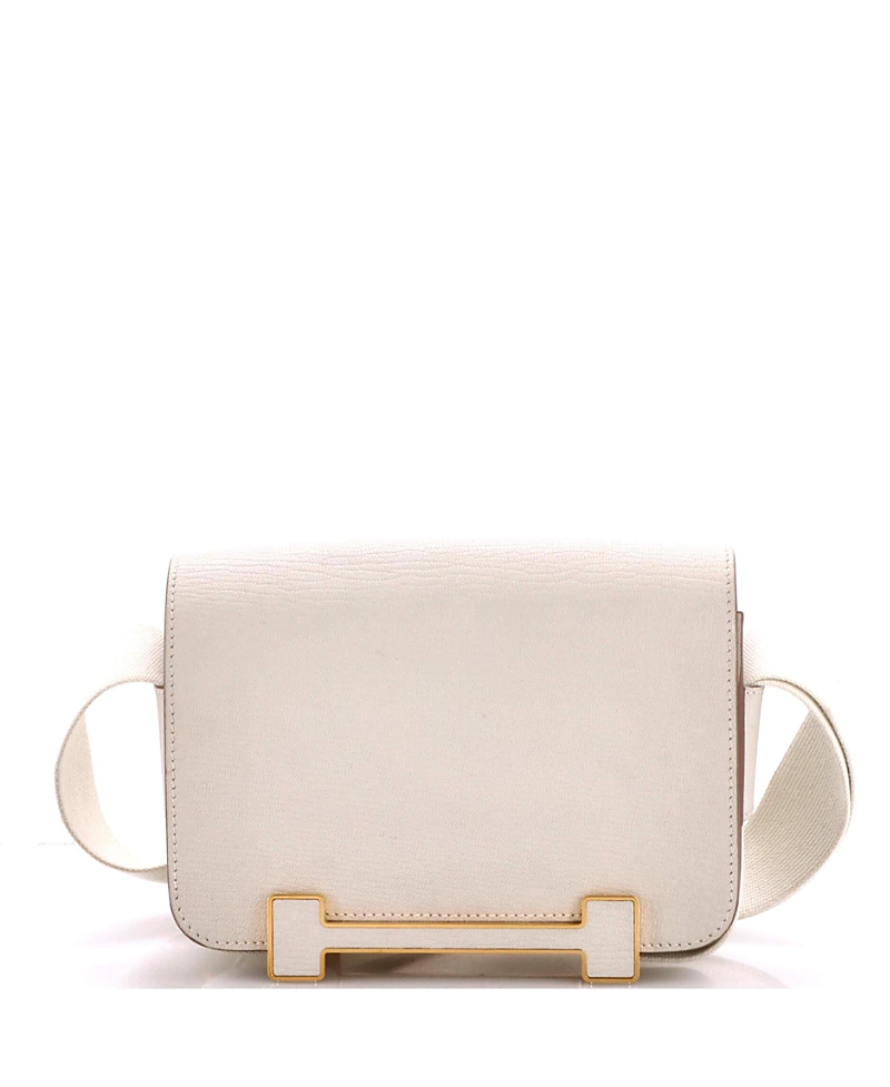 Pre-owned Pre-owned Hermes Hermes Geta Bag Chevre Mysore In Gray