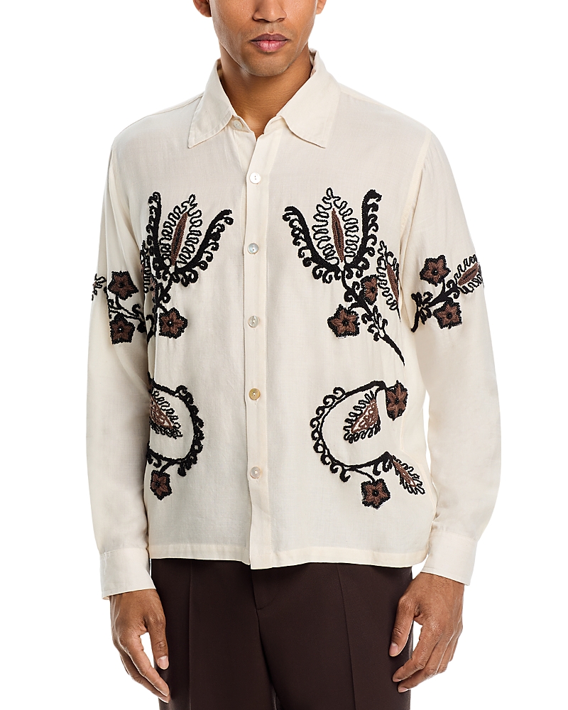 Kartik Research Embroidered Box Shirt