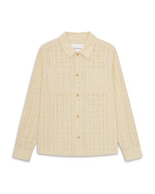 Textured Slub Overshirt