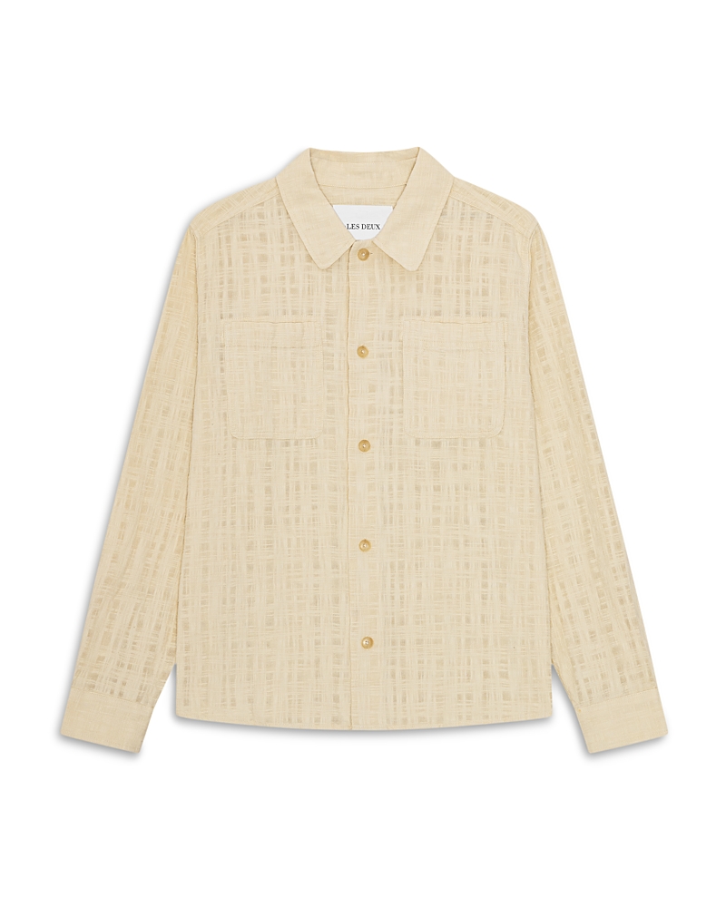 Les Deux Textured Slub Overshirt