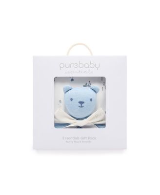  Boys' Stretch Swaddle Wrap & Lovey Gift Pack - Baby