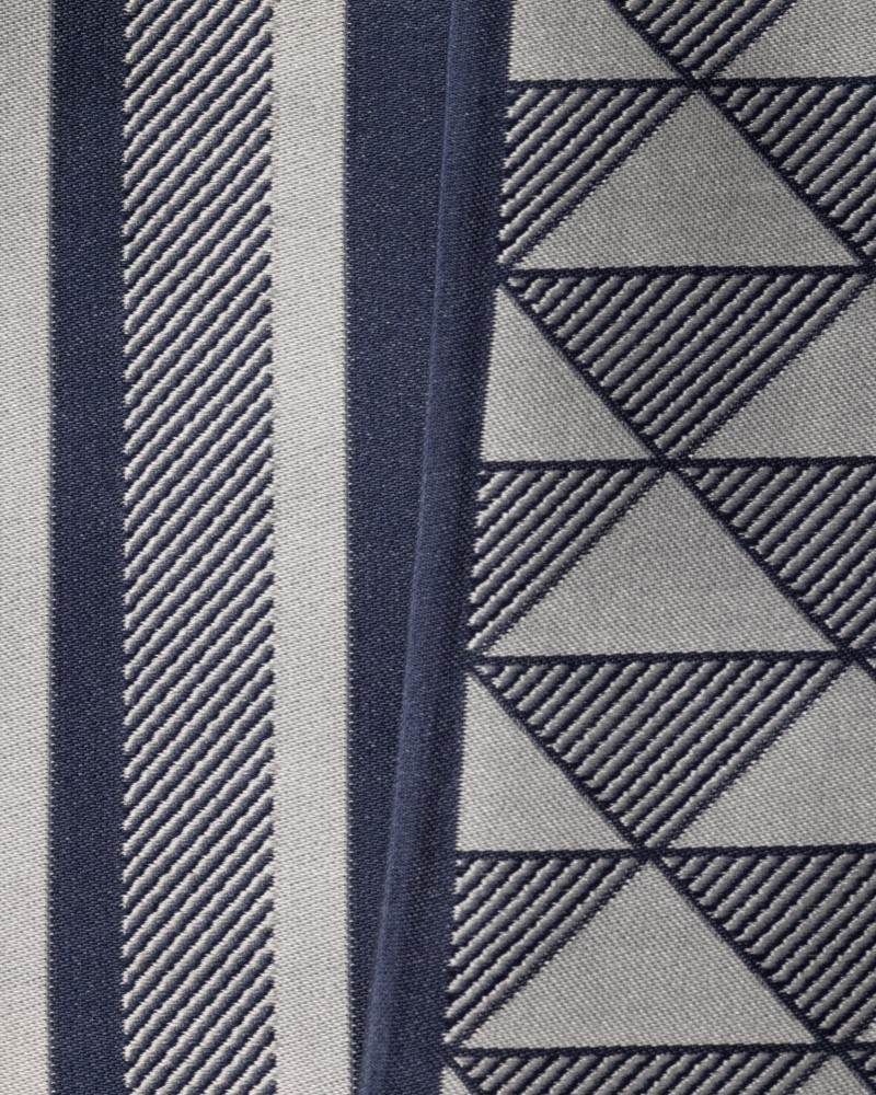 Prada Jacquard Silk Tie in Blue