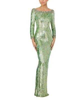 Jenny Packham Marnie Sequin Maxi Dress