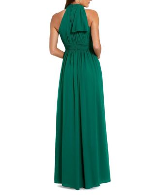 velvet emerald green dress Sara A-Line Chiffon Maxi Dress Emerald Green | Wedding Guest Dress | A-Line