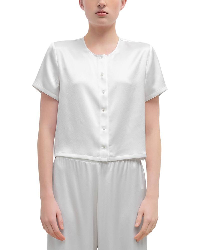 Leset Barb Short Sleeve Cardigan