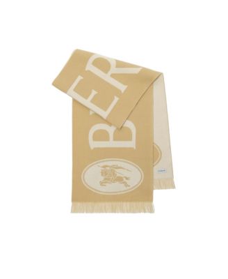 Logo Wool Scarf