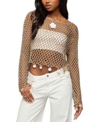 Macarena Crochet Charm Top