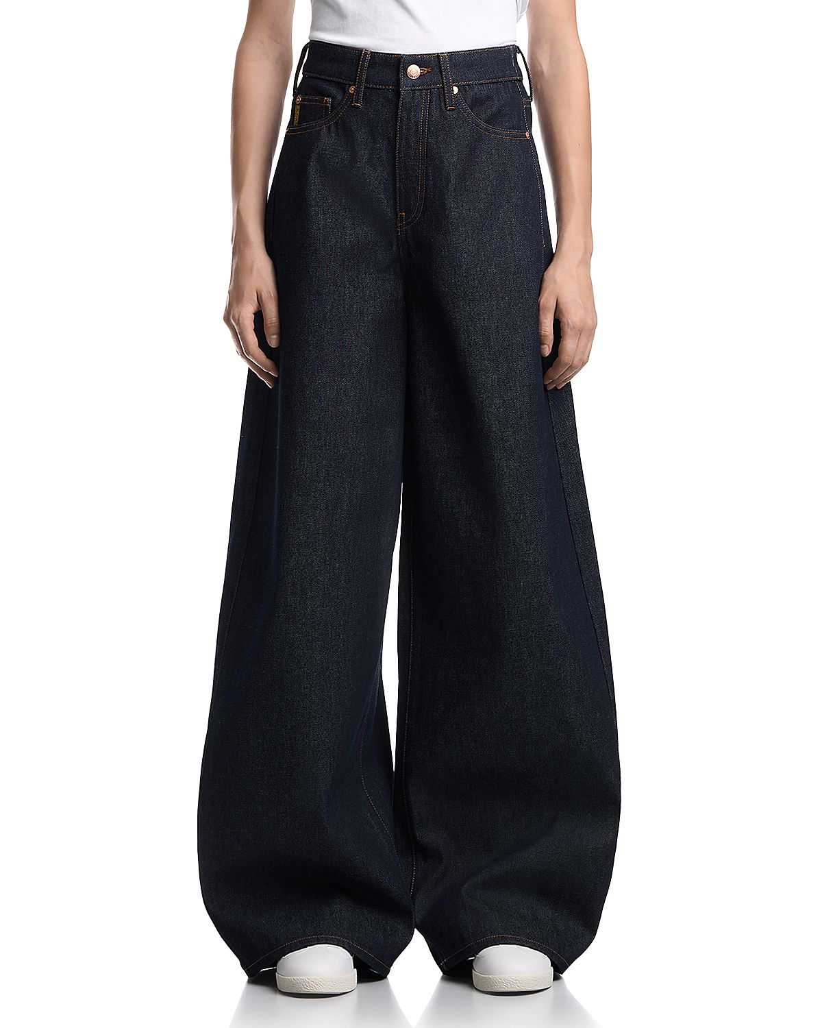 Emporio Armani High Rise Wide Balloon Leg Pants