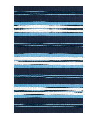 Ralph Lauren Racing Point Stripe RLR2462 Area Rug, 2' x 3'