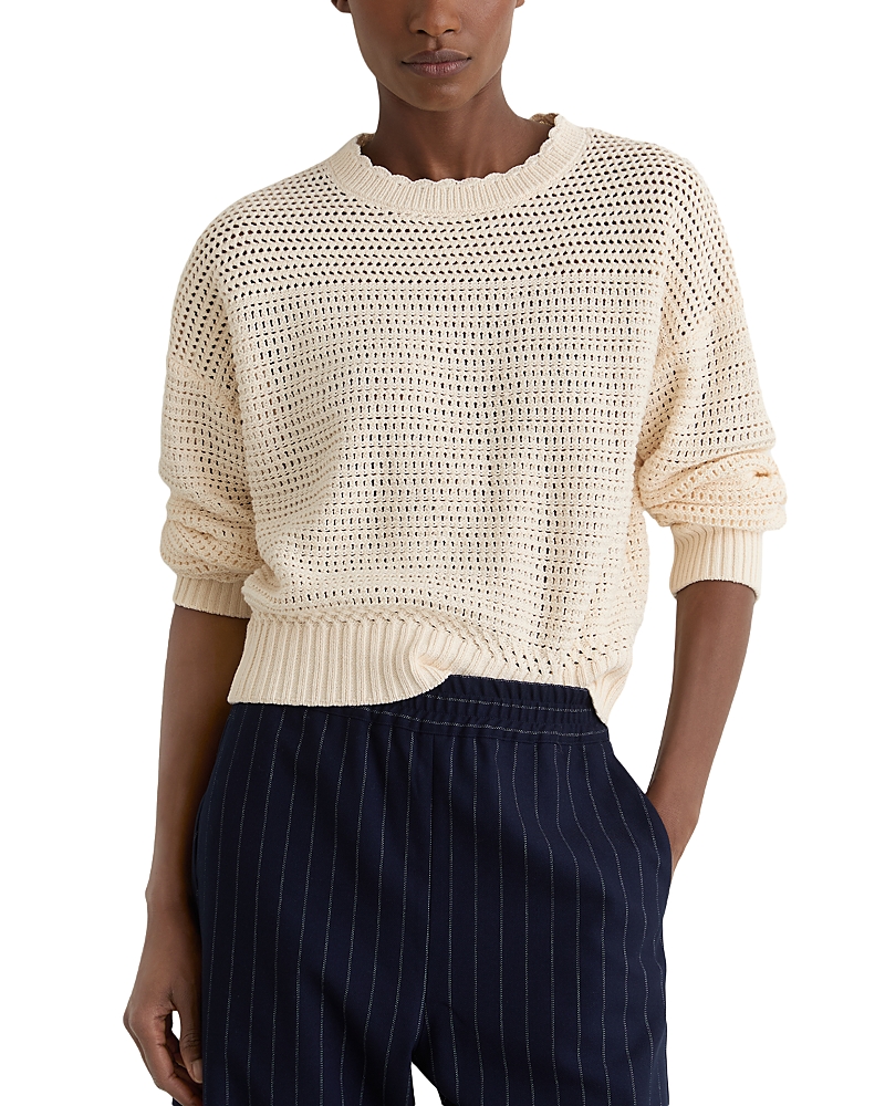 Reiss Crewneck Stitch Jumper
