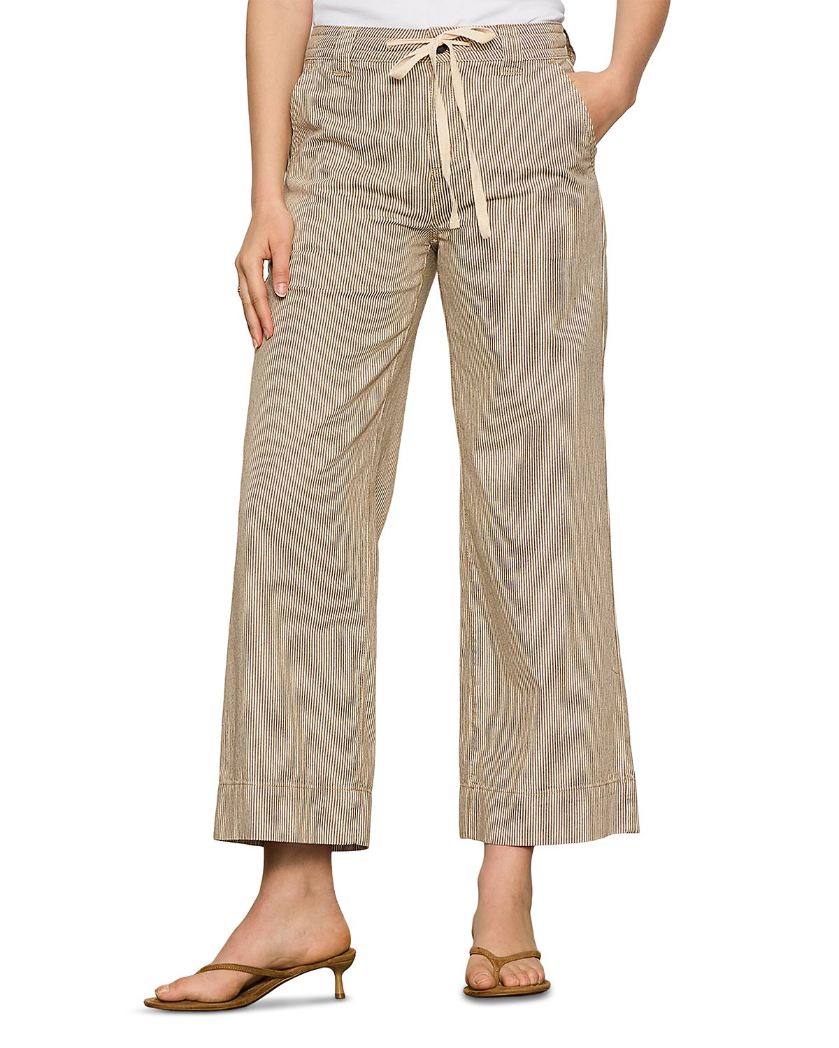 Sanctuary Lily Stripe Cropped Pants