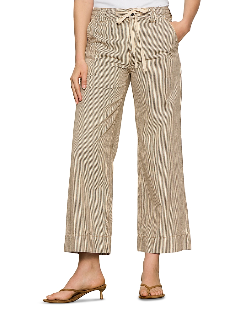 Sanctuary Lily Stripe Cropped Pants