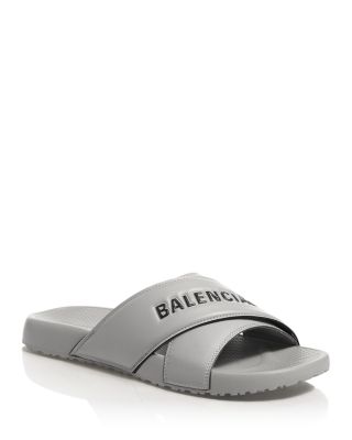Men's Crisscross Logo Slides