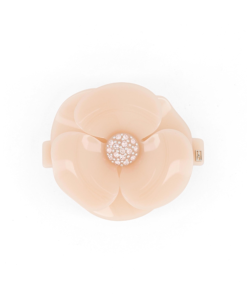 Alexandre de Paris Camelia Flower Acetate Hair Barette