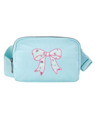 Girls' Floral Bow Patch Belt Bag - Little Kid, Big Kid