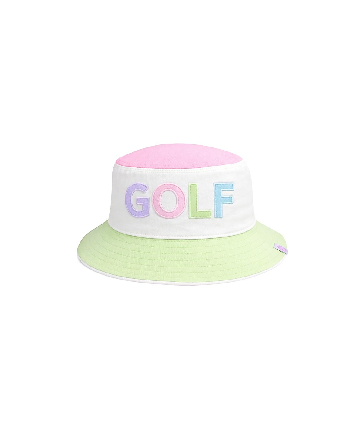 Bits & Bows Unisex Rainbow Golf Bucket Hat