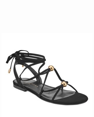 Black Flat Sandals - Bloomingdale's