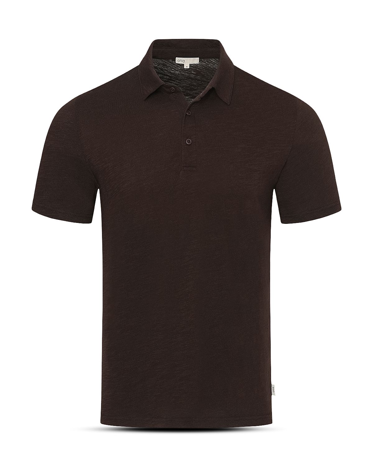 Onia Slub Short Sleeve Polo Shirt