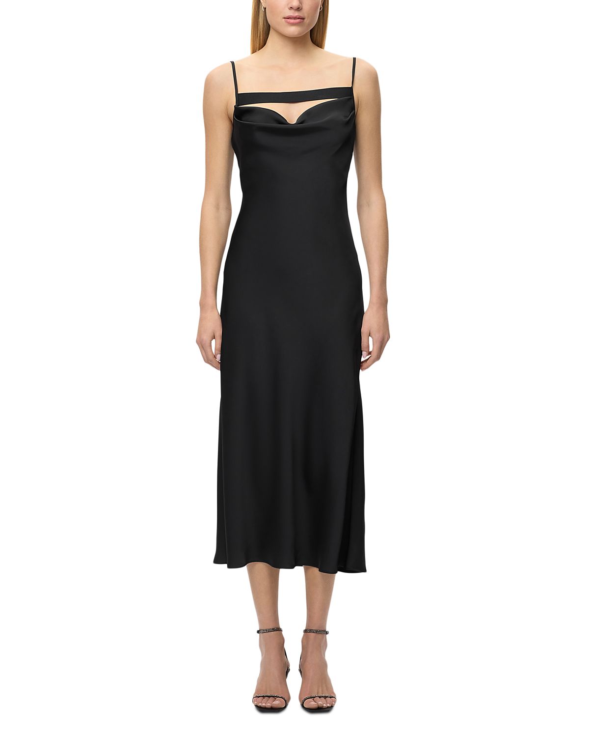 Herve Leger The Brinley Satin Dress