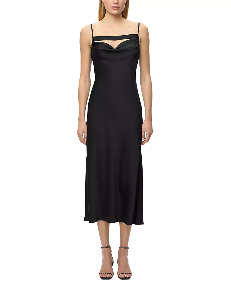 Herve Leger The Brinley Satin Dress
