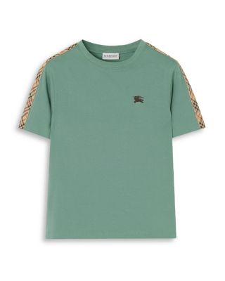 Boys' Check Trim Cotton Tee - Little Kid, Big Kid