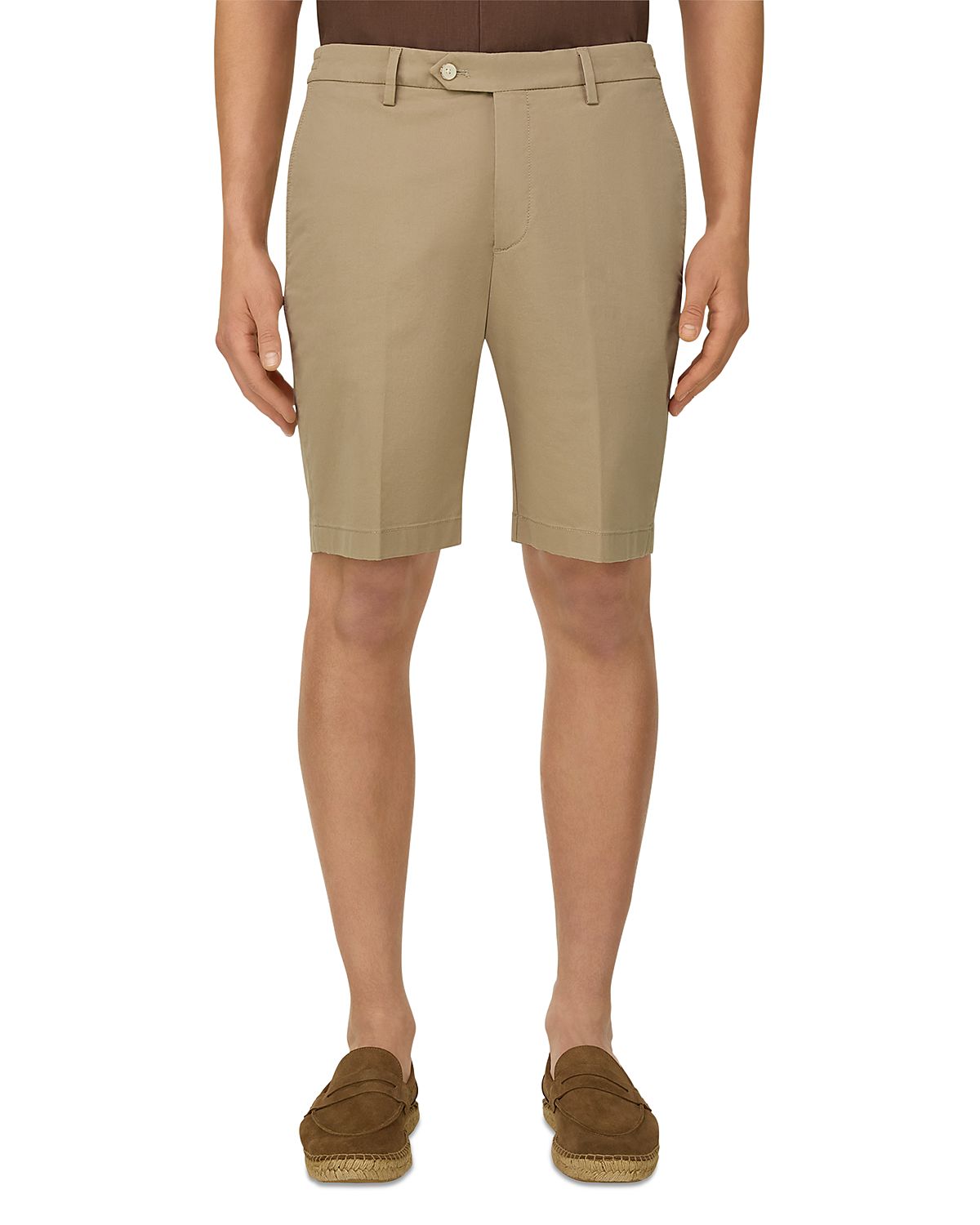 Boggi Milano Stretch Cotton Bermuda Shorts
