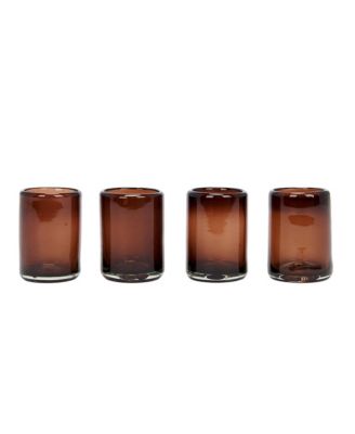  Handblown Shotglasses - Set of 4