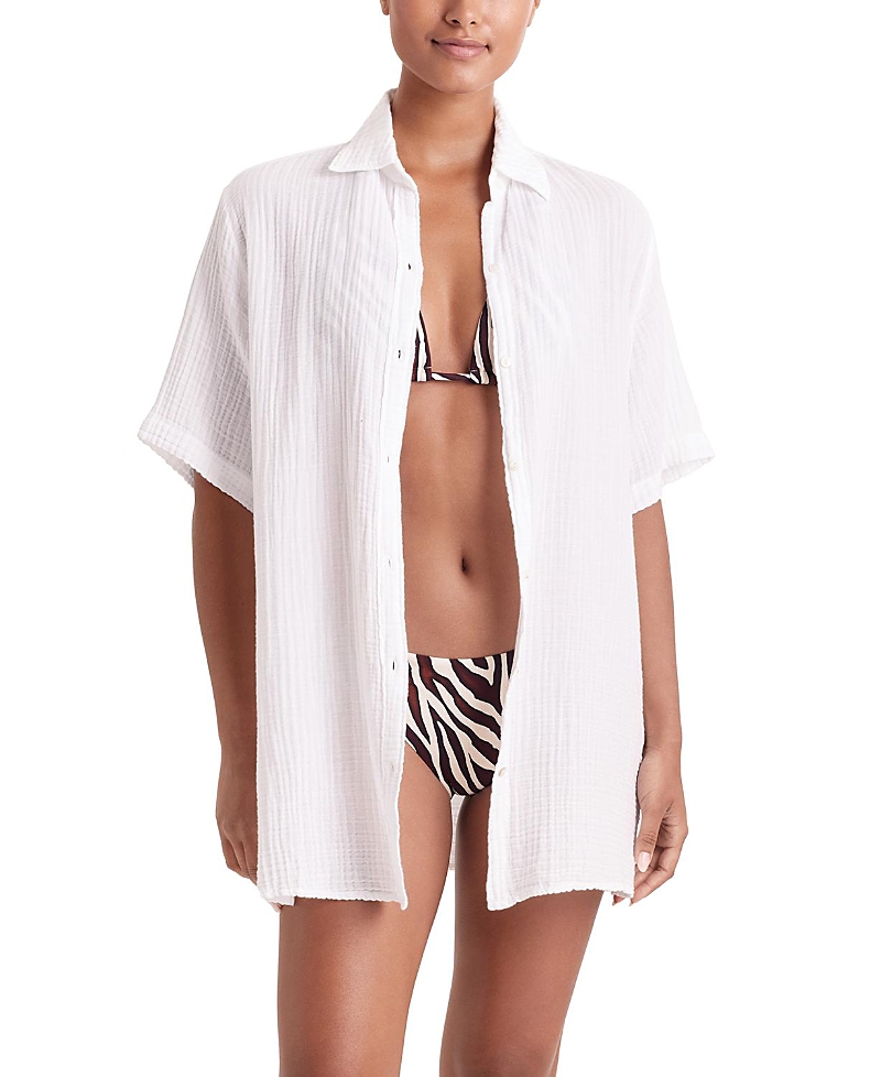Mimi Flamingo Bliss Gauze Vista Shirt
