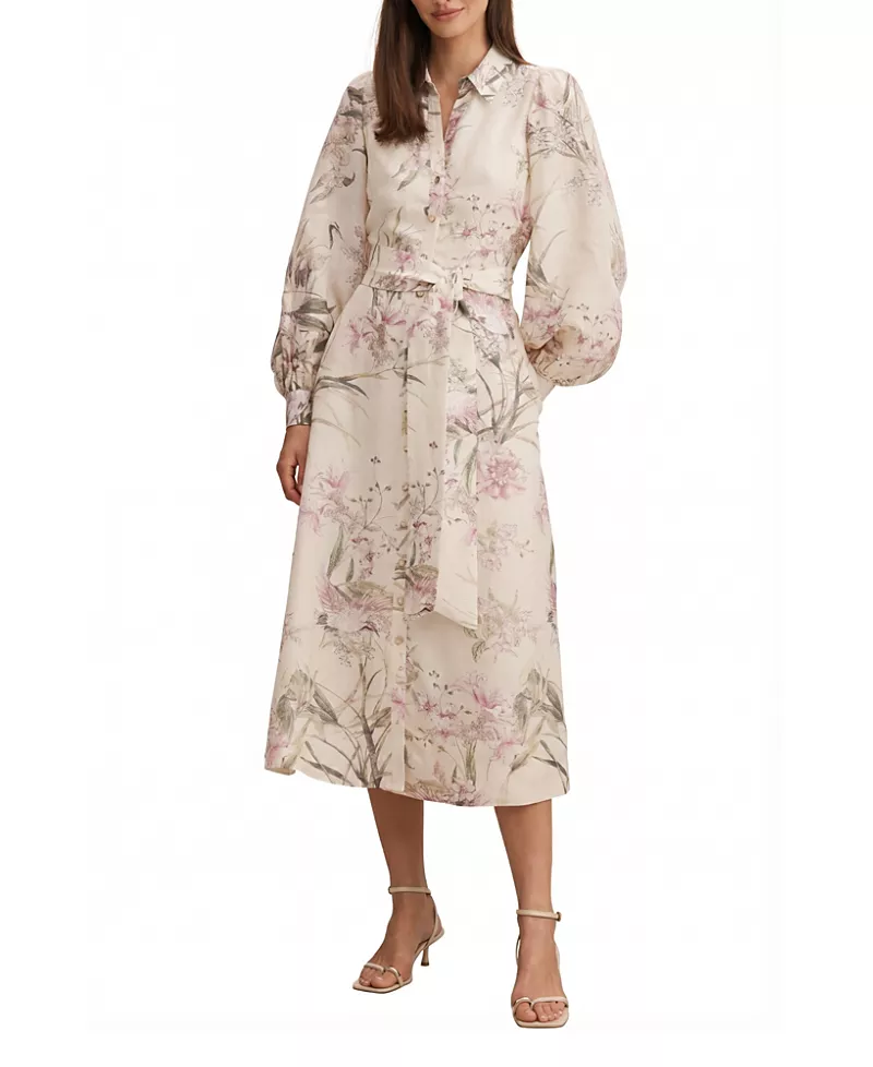 Ever New Women's Hazel Shirt Midi Dress