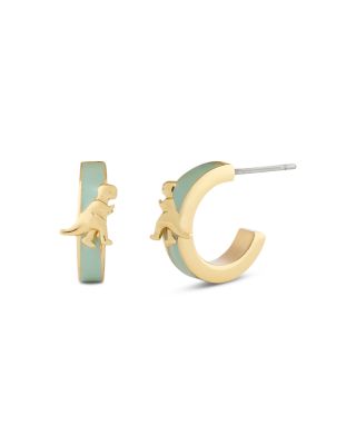 Signature Rexy Huggie Hoop Earrings