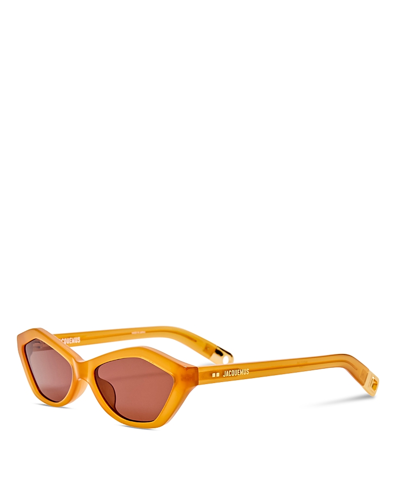 Jacquemus Bambino Angular Sunglasses, 56mm