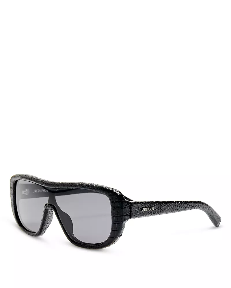 Jacquemus Masco Shield Sunglasses, 130mm