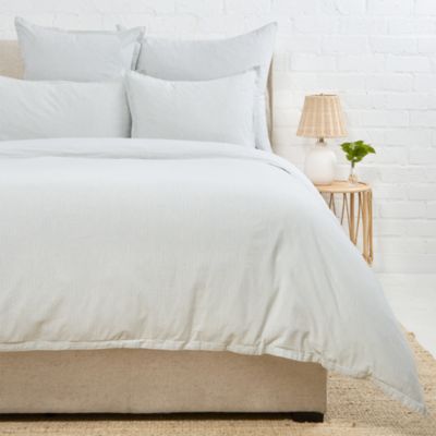 Pom Pom At Home Luke Cotton Striped Duvet Cover, Queen