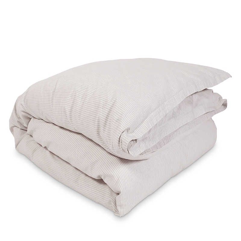 Pom Pom At Home Luke Cotton Striped Duvet Cover, Queen