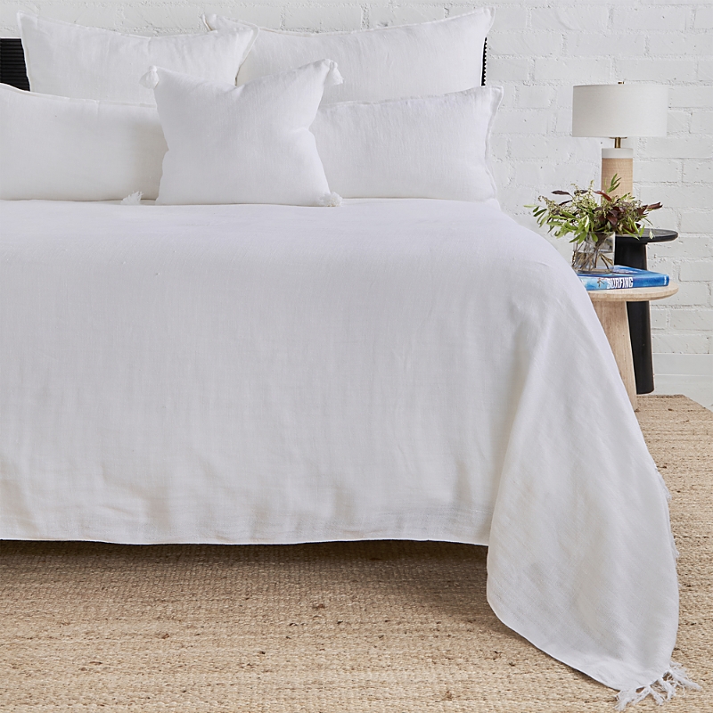 Pom Pom At Home Montauk Linen Body Pillow Cover, 18 x 60