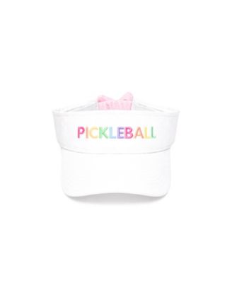 Bits & Bows Girls' Pickleball Bow Visor