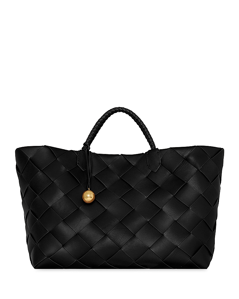 Rebecca Minkoff Frankie Large Woven Leather Tote Bag