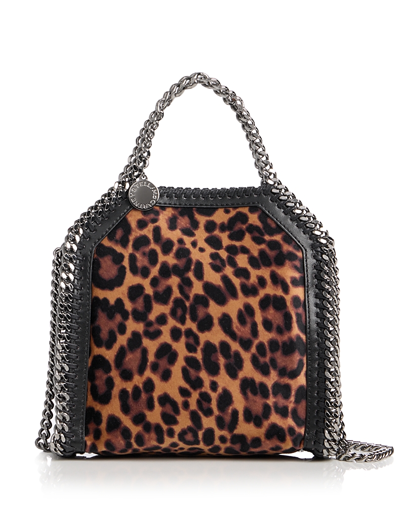 Stella Mccartney Falabella Leopard Print Tiny Tote · OS
