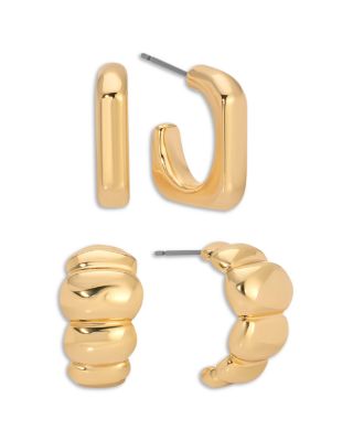 Everyday 18K Gold Plated Stack Set Earrings