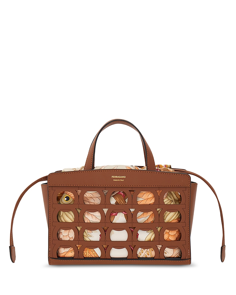 Ferragamo Mini Leather Tote Bag