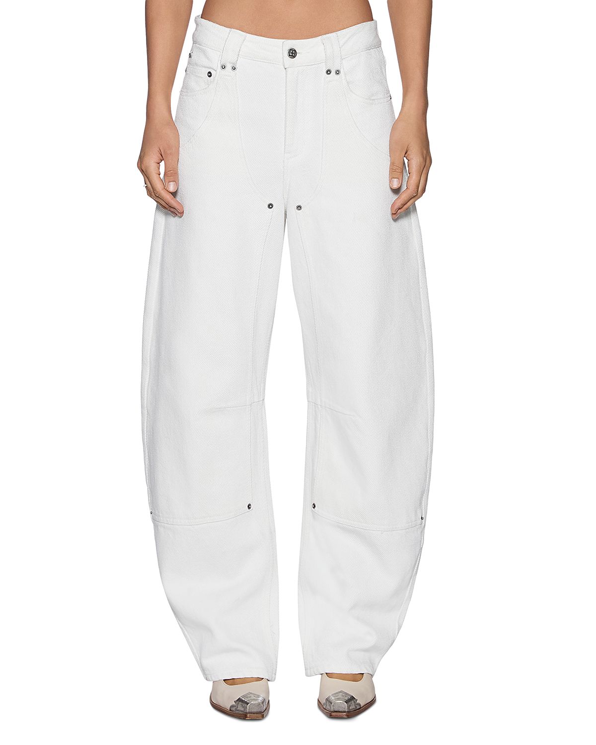 Ksubi Mid Rise Barrel Carpenter Jeans