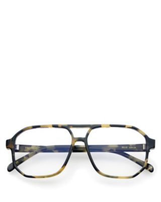 Unisex Aviator Billie Blue Light Reading Glasses, 58mm