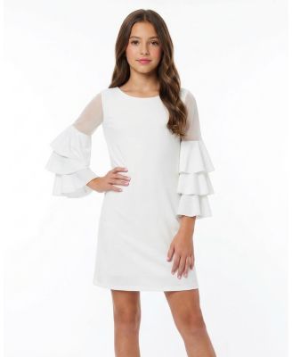 Girls' Tiered Sleeve Dress - Big Kid