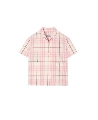 Girls' Check Cotton Shirt - Little Kid, Big Kid