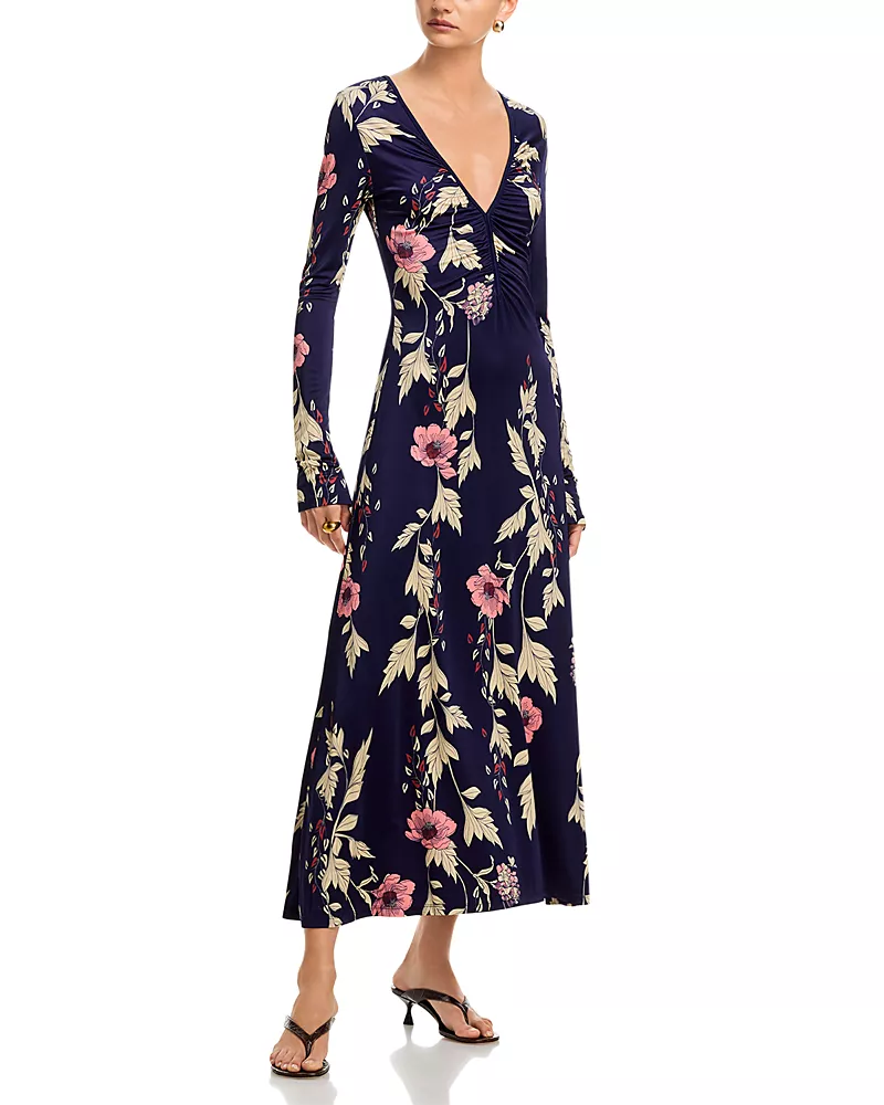 Johanna Ortiz Alma Bordada Maxi Dress